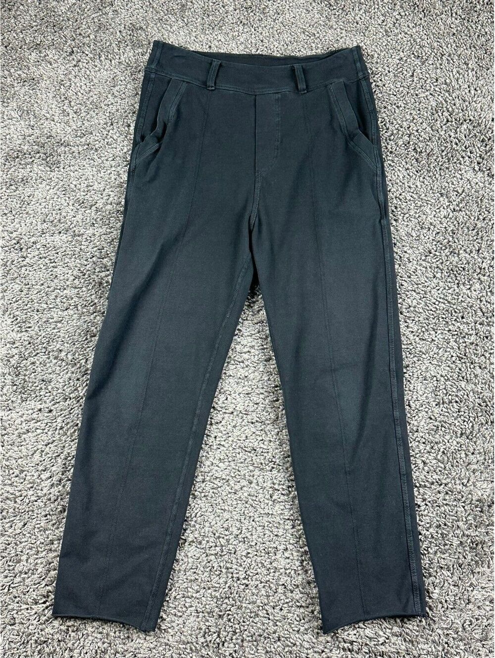 Frank & Eileen Tee Lab Murphy Billion Dollar Pant Black Stretch Crop Leggings S